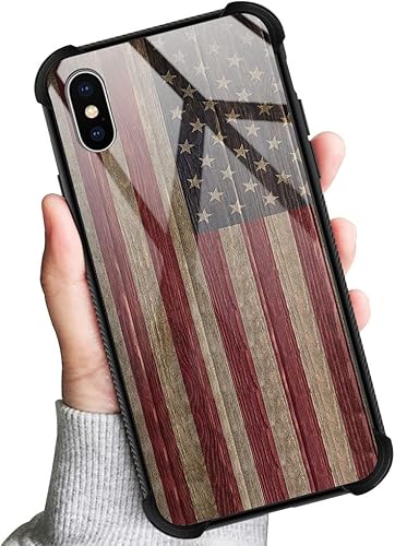 Miniatura 6 de Funda compatible con iPhone XR, diseño con patrón de parachoques trasero, esquinas reforzadas, esquinas reforzadas de TPU suave, fundas para hombres