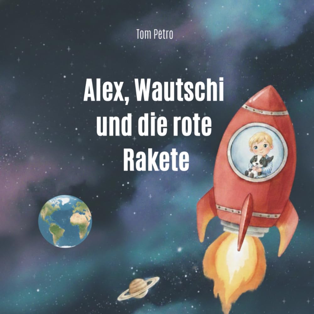 Alex, Wautschi und die rote Rakete: Die ideale Gute-Nacht-Geschichte zum Gefühle verstehen lernen und sanft Einschlafen (für Kleinkinder)