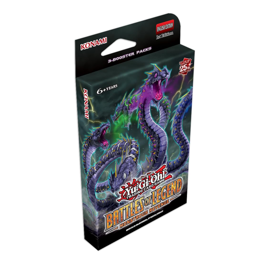 YU-GI-OH! BLMR YGO Battles of the Legend: Monstrous R Pack of 3 Booster