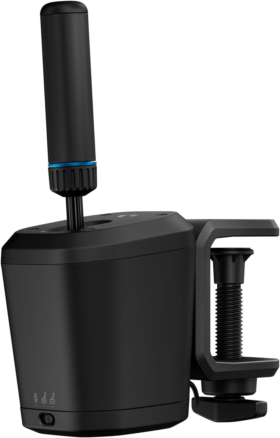 Logitech G RS Shifter and Handbrake With Easy Mode-Switching, Height-Adjustable Handle, and Table Clamp, for G and PRO Series Wheels, PS, Xbox, and PC Racing Units - Black