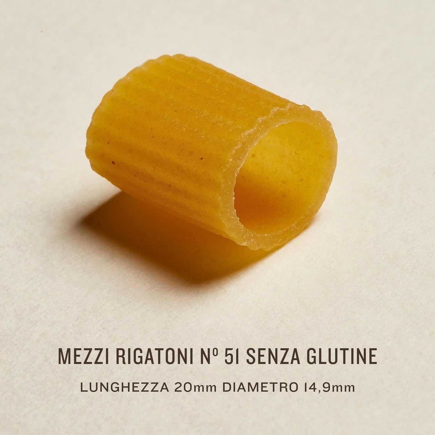 Italian Gourmet pasta Mezzi Rigatoni 24 x 400g glutenfreie Nudeln aus Mais | Senza glutine con riso integrale, bronzen gezogen, hält Saucen gut, für, Gesamtnettogewicht 9,6 kg + Kostenlos Polpa 400g