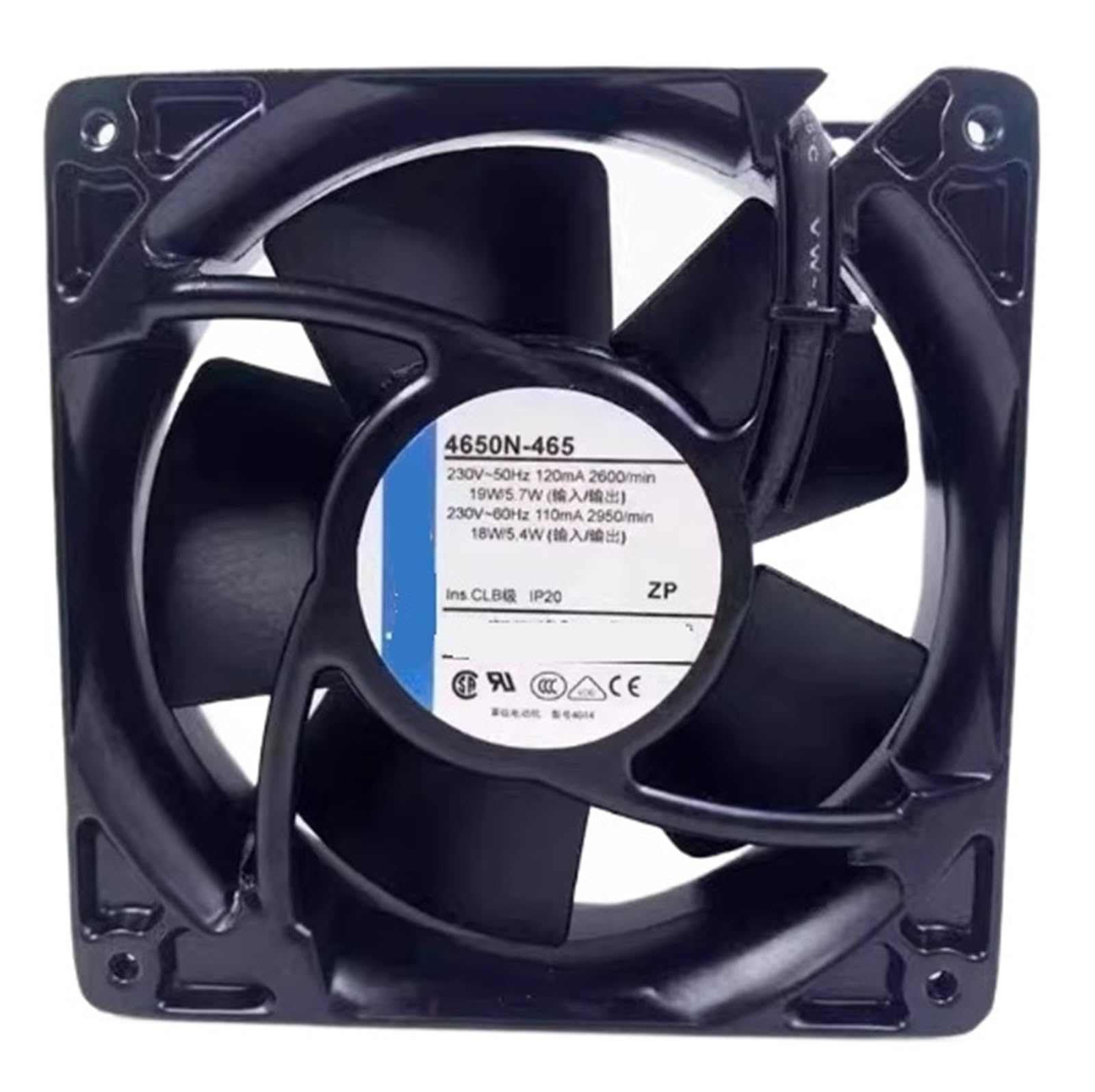 YMUGUEGH 4650N-465 230V 18W 12038 AC 12cm 94.2CFM Cooling Fan