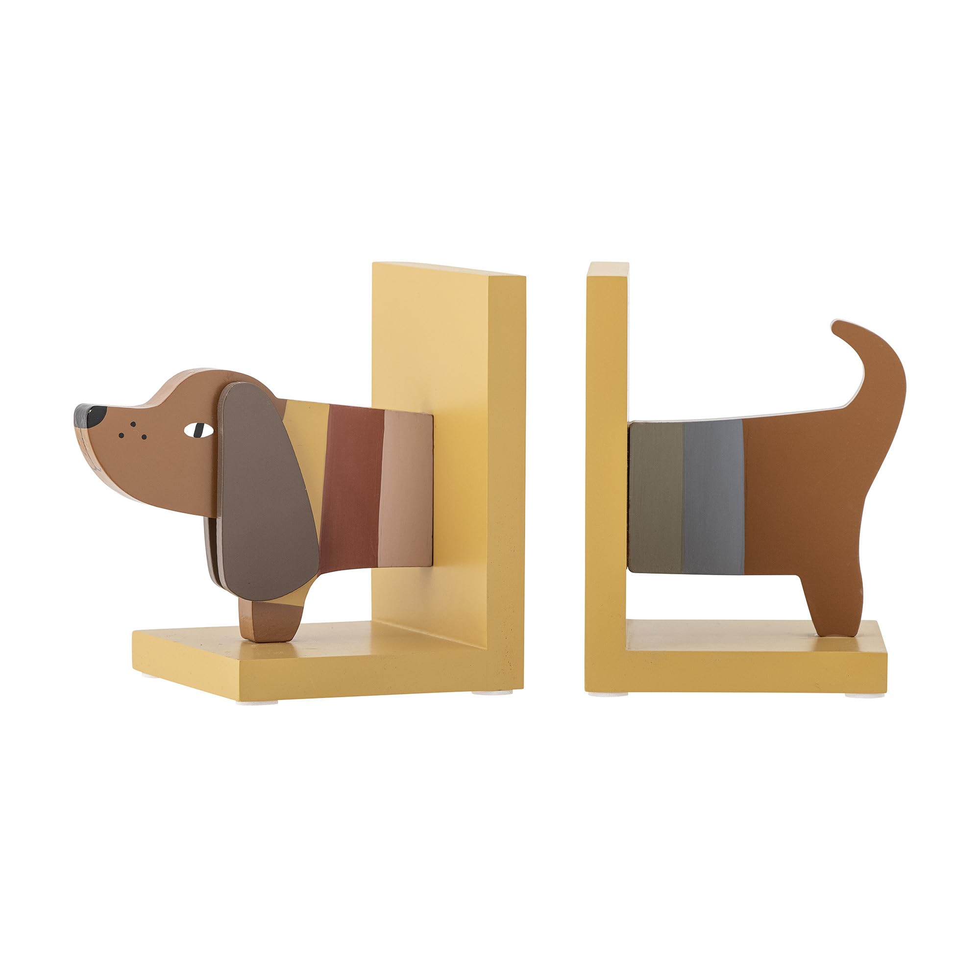 Bloominville Mini Buchstütze Dackel Charlie – MDF, 12,5 x 15,5 x 15 cm
