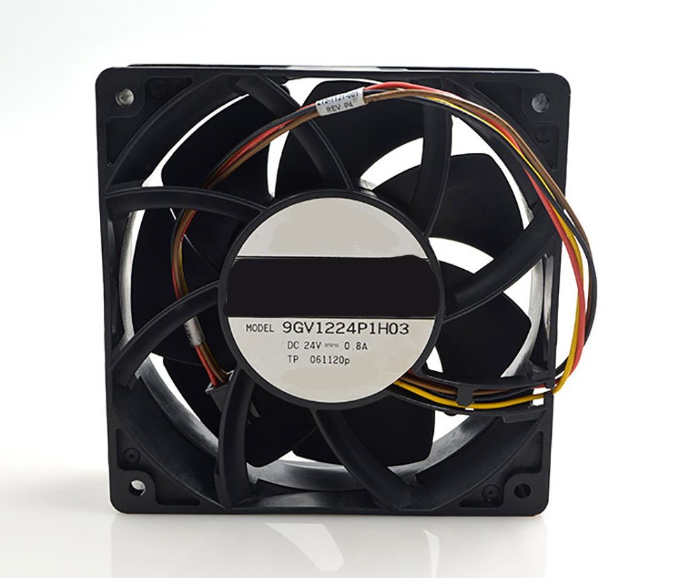 MEOLY Meglev Fan Cooling Fan 9GV1224P1H03 CPU Fan 24V 0.8A 4 Wire Connector Graphics Card Fan 120x120x25mm