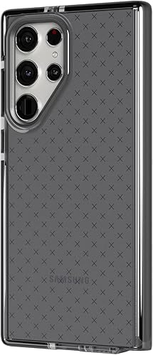 Miniatura 3 de Tech21 Evo Check - Funda protectora para Samsung Galaxy S22 Ultra con protección contra caídas de 16 pies