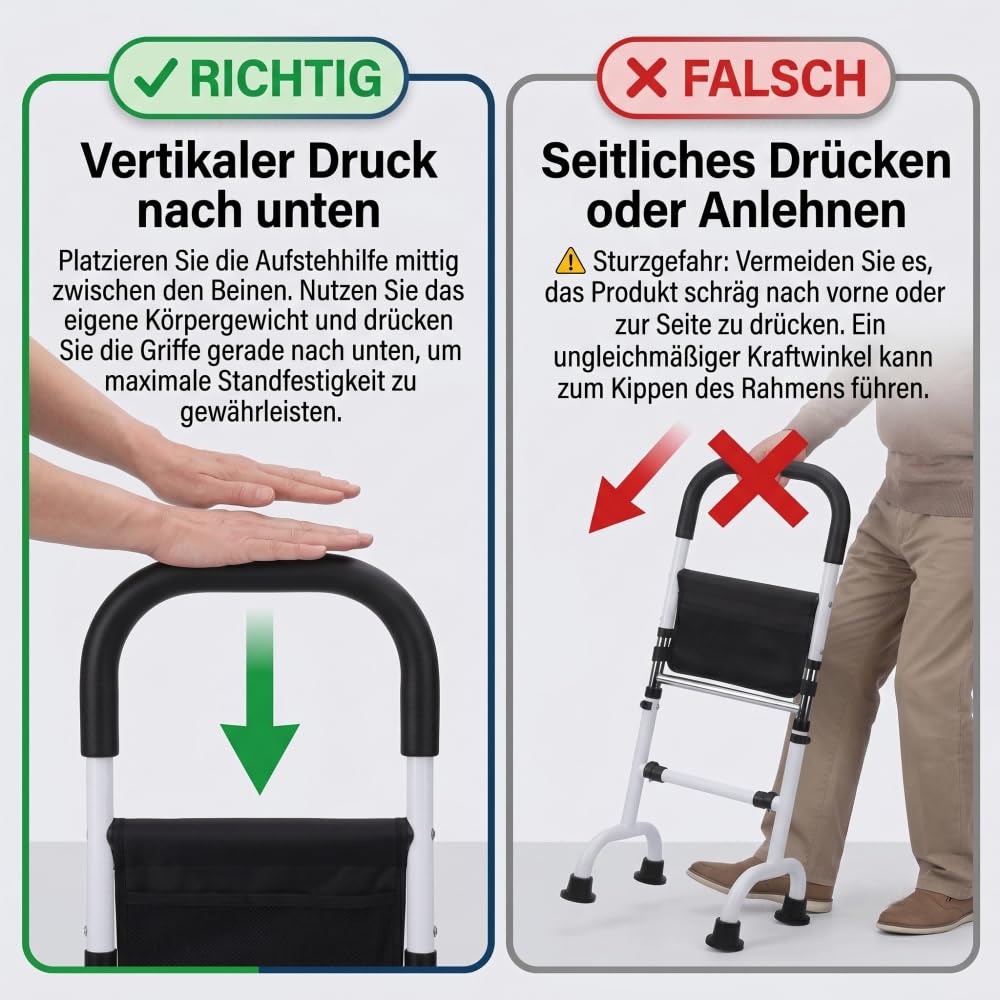 Aufstehhilfe Senioren für Sofa, Stuhl & Bett | Stehhilfe