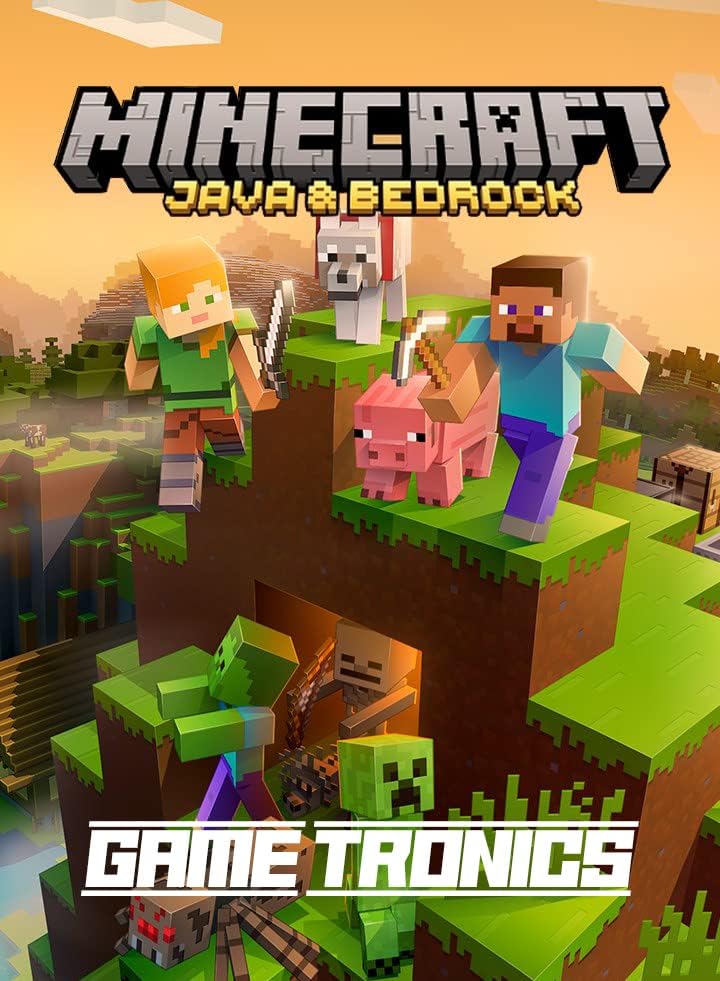 DD DOWNLOAD DEMON Minecraft Java & Bedrock Edition Bundle PC Redeem Code - Gift Code Only (No CD/DVD) [video game]