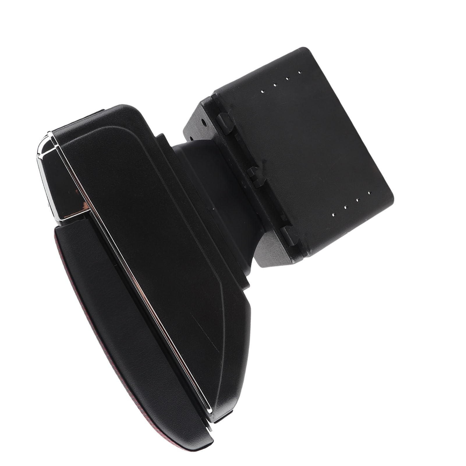 LiebeWH Uniwersalny Organizer na konsolę środkową Samochodu, Regulowany Podłokietnik ABS z Portem USB, Dodatkowy Schowek 210 X 185 X 120 Mm dla Kierowców Ciężarówek SUV Sedan Codzienne Dojazdy do