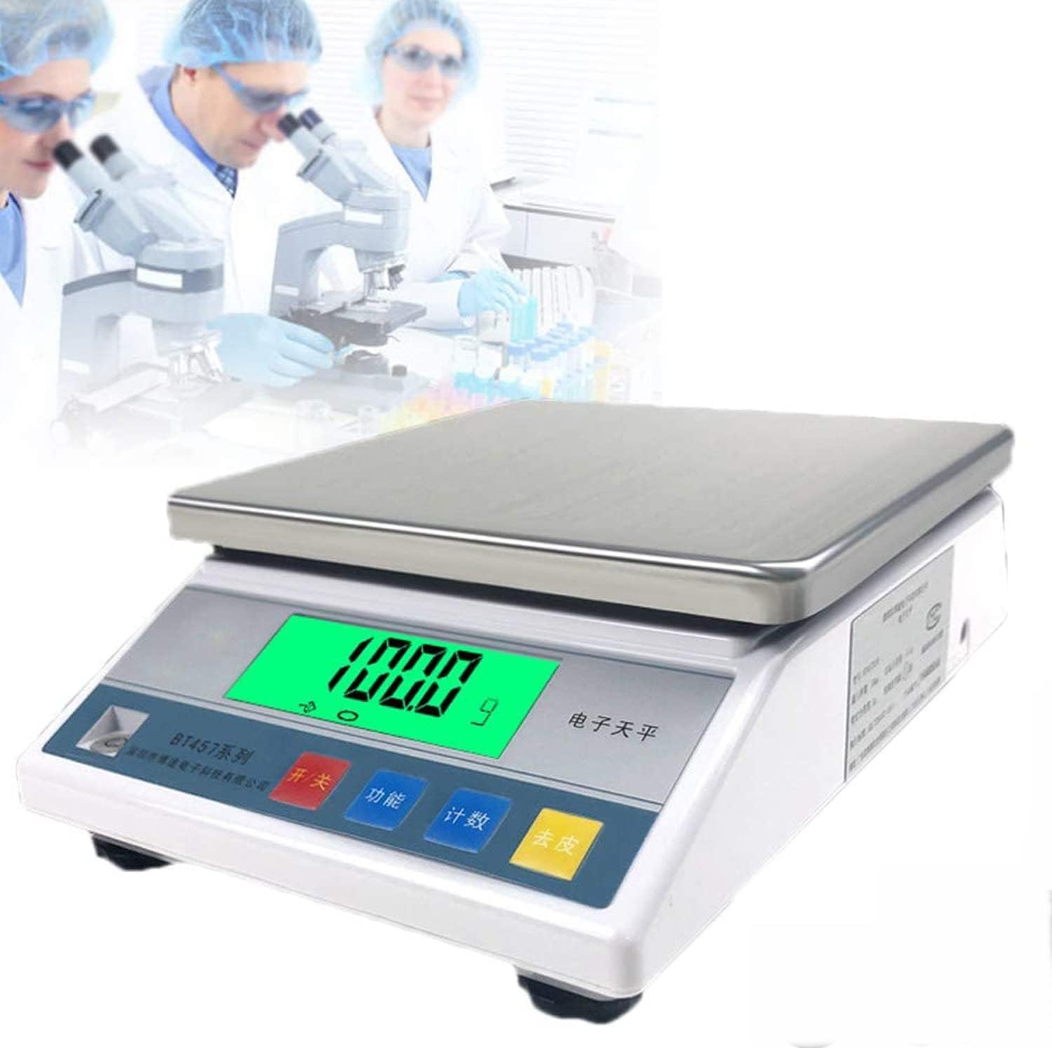 Balanza analítica, báscula contadora, balanza analítica Digital, báscula electrónica precisa, balanza de Laboratorio, báscula de precisión, báscula para joyería y Oro, 10 kg/0,1 g