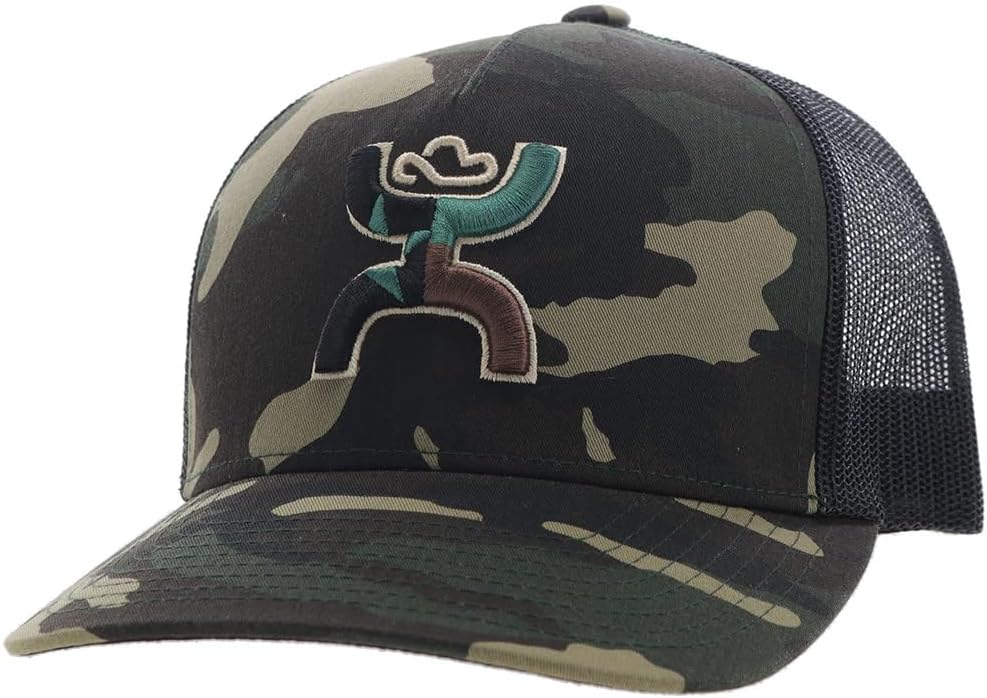 HOOEY Men's Texican Ball Cap - 2420T-CABK One Size Camouflage