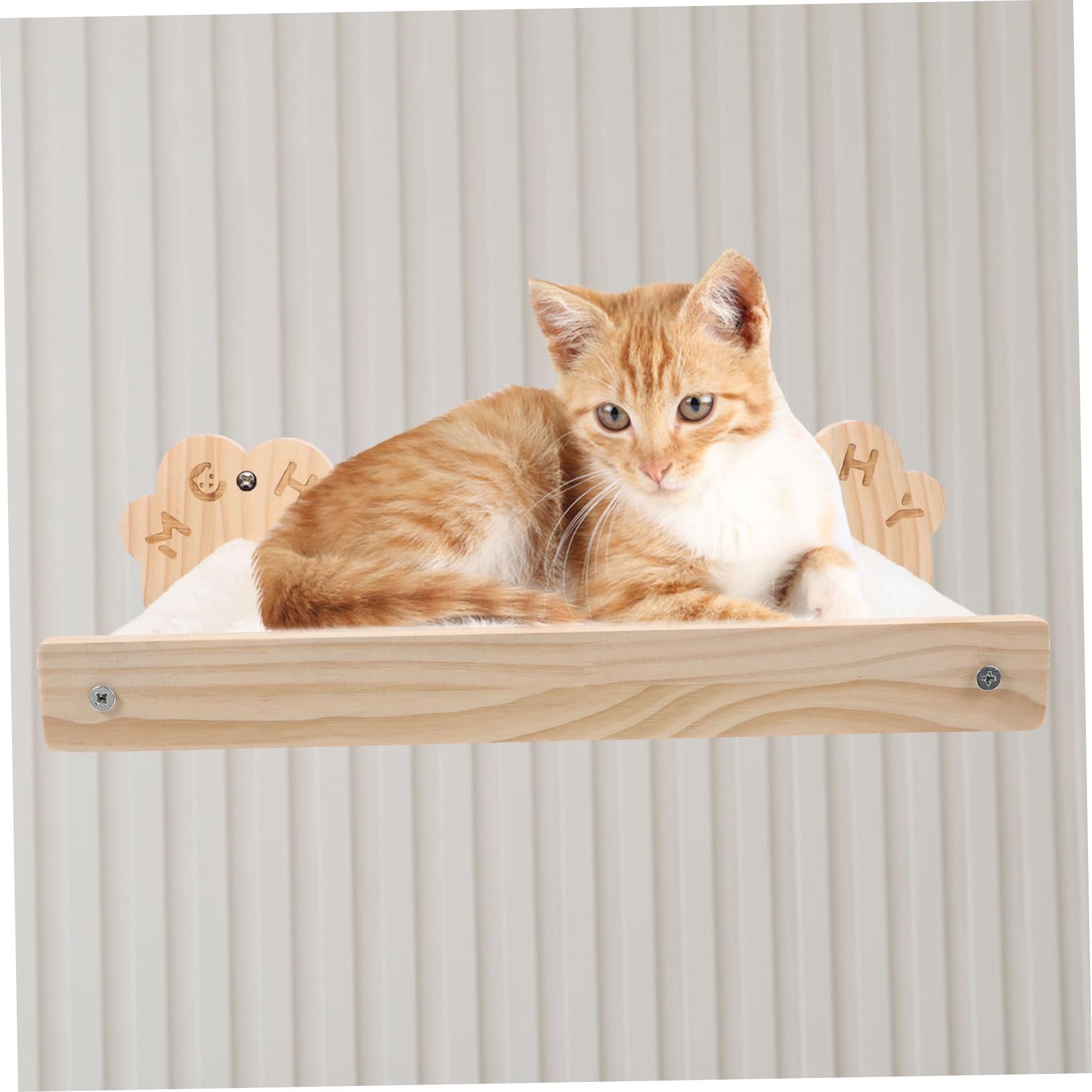 Hamac pour Chat Muraux Étagère Murale pour Lit De Chat Lit Suspendu Meuble Mural