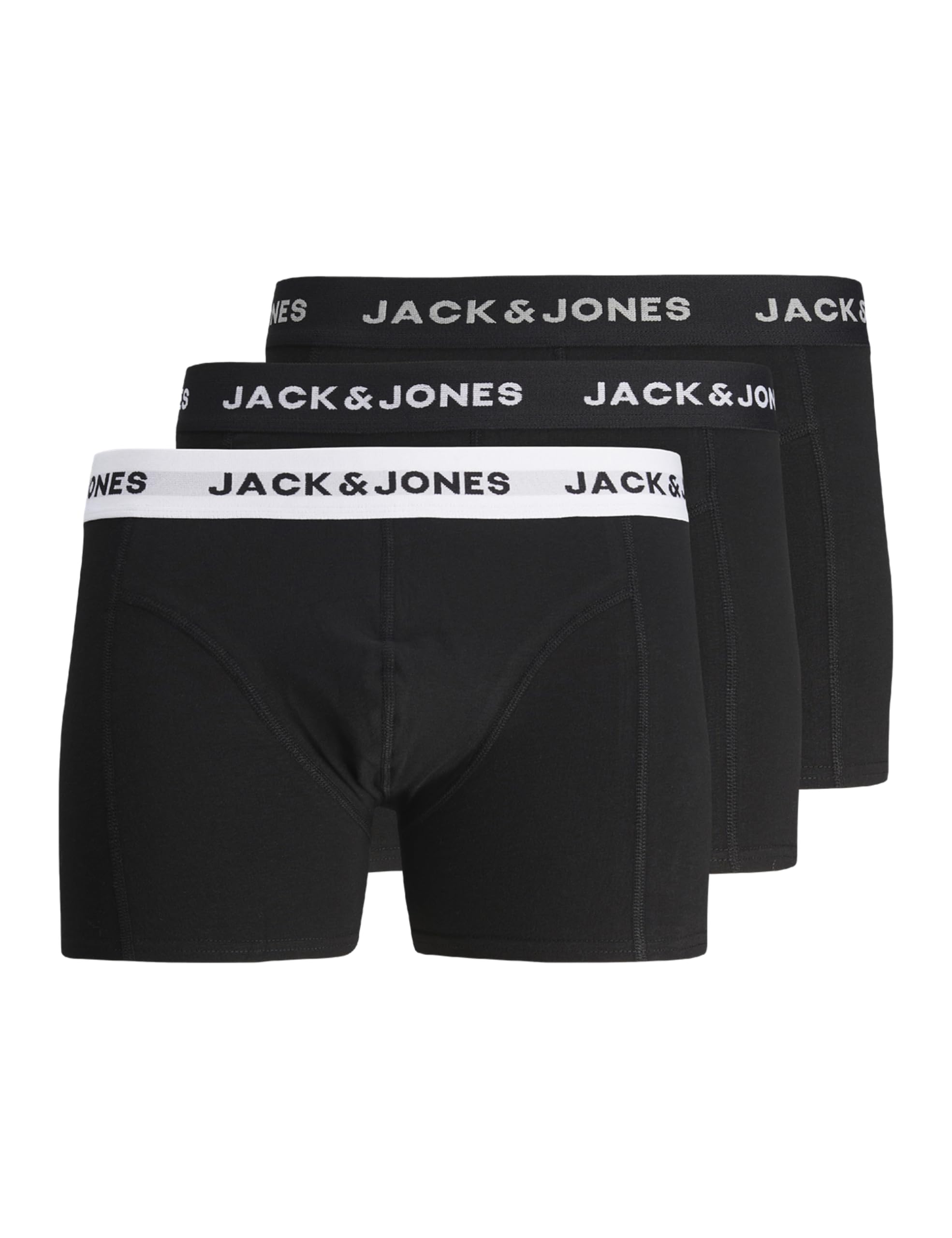 Jack & Jones Solid Trunk Boxershorts Men (3-pack) - L