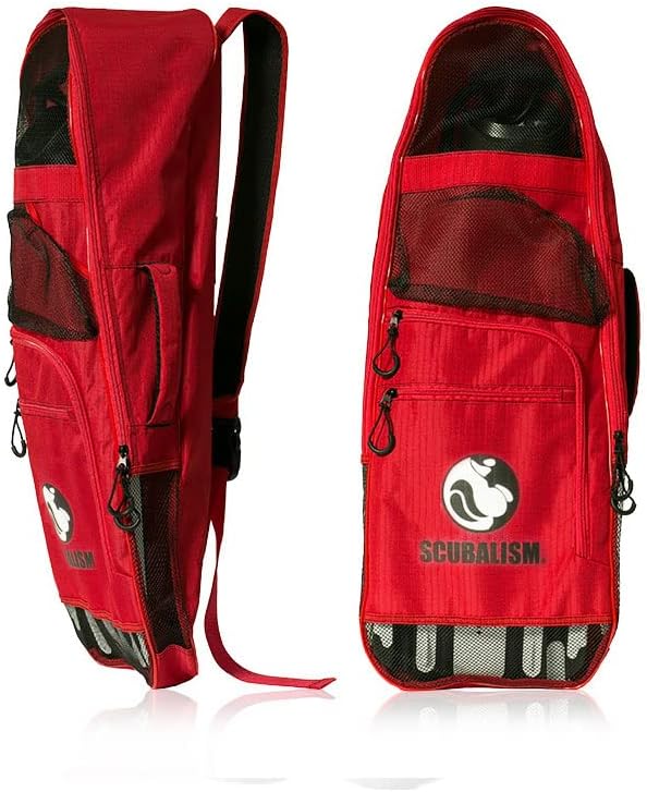 Backpack Snorkeling Gear Bag with Shoulder Strap for Mask, Snorkel, Fins | Brisbane Snorkeling, Beach and Sports Equipment Travel Deluxe Backpack Bag