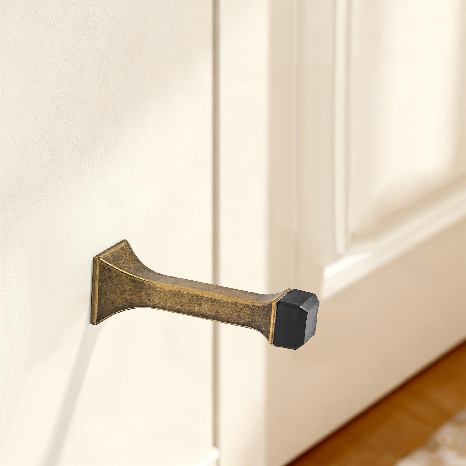 KHTUMEWARE-DS366 Antique Brass Door Stops 2-Pack in Antique Brass — KHTUMEWARE