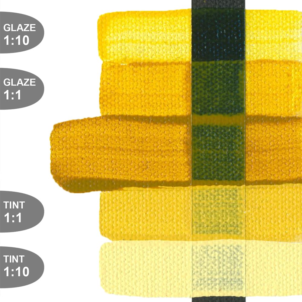 Nickel Azo Yellow Fluid Acrylic Paints - 2225 - Nickel Azo Yellow Paint, Nickel Azo Yellow Color - View #10