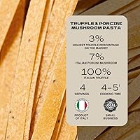 Vista 2 de buonitalia, Porcini hongos y Truffle Tagliatelle, 8.8oz