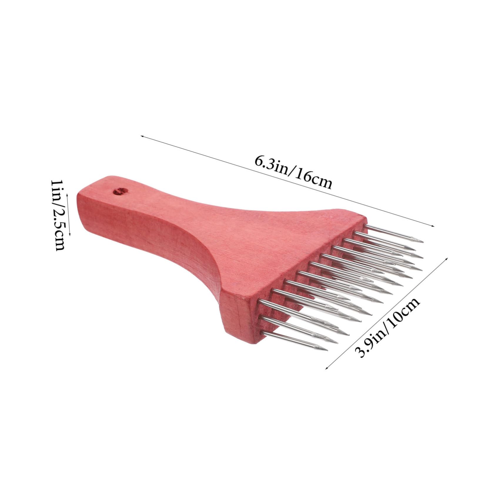 Cabilock Stainless Steel Meat Tenderizer with Handle Portable Meat Loosening Machine for Beef Pork Chicken and Venison for Home Kitchen Cooking