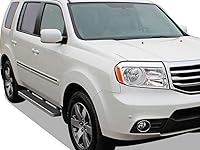 Vista 2 de Estribos laterales iBoard para Honda Pilot Sport Utility 2009 - 2015, 4 puertas, Plateado