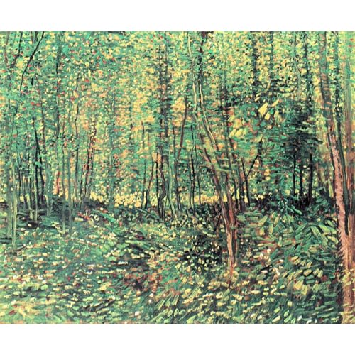 Poster nature arbres et sous-bois Van Gogh ARTICULOZY l'art de s'évader