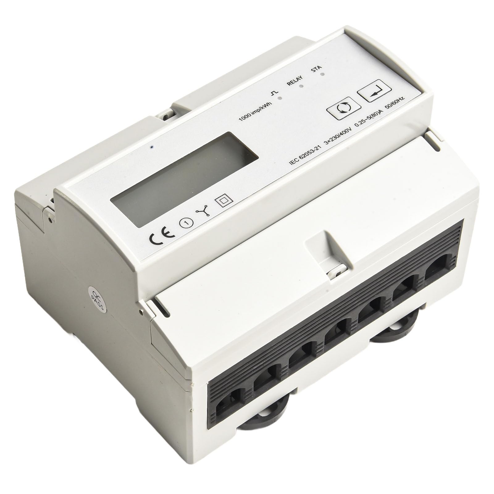 DewinLVD Tuya Elektriciteitsmeter, 3 fasen, wifi, intelligente twee