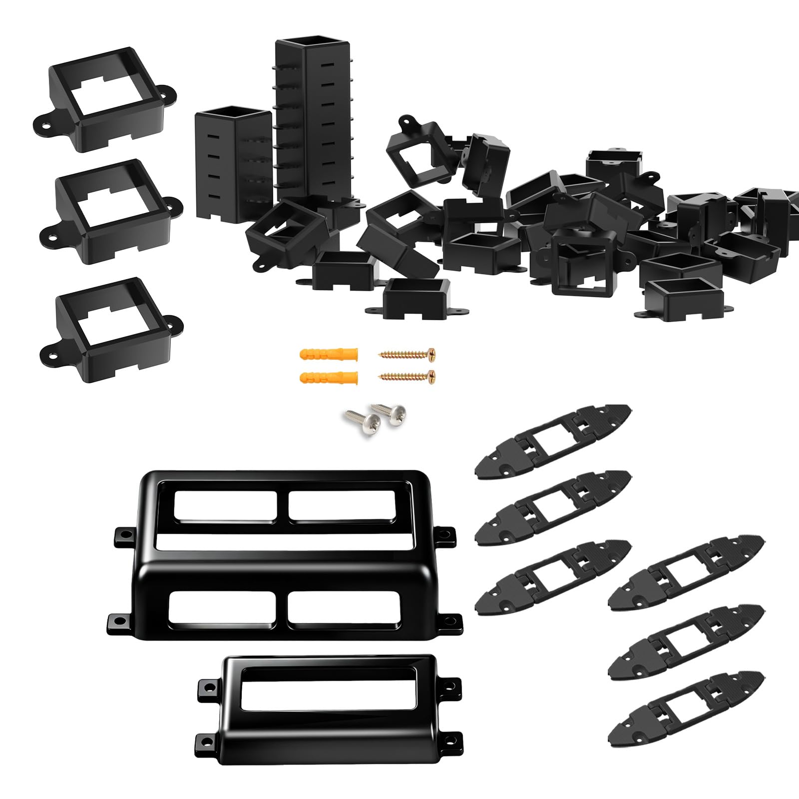 3 in 1 Outdoor Light Mounting Clips Kit for Govee H705A/B H805A/B
