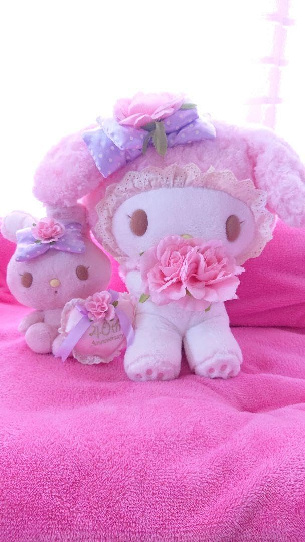 サンリオ マイメロ 40周年 DXぬいぐるみ ケーキ レア