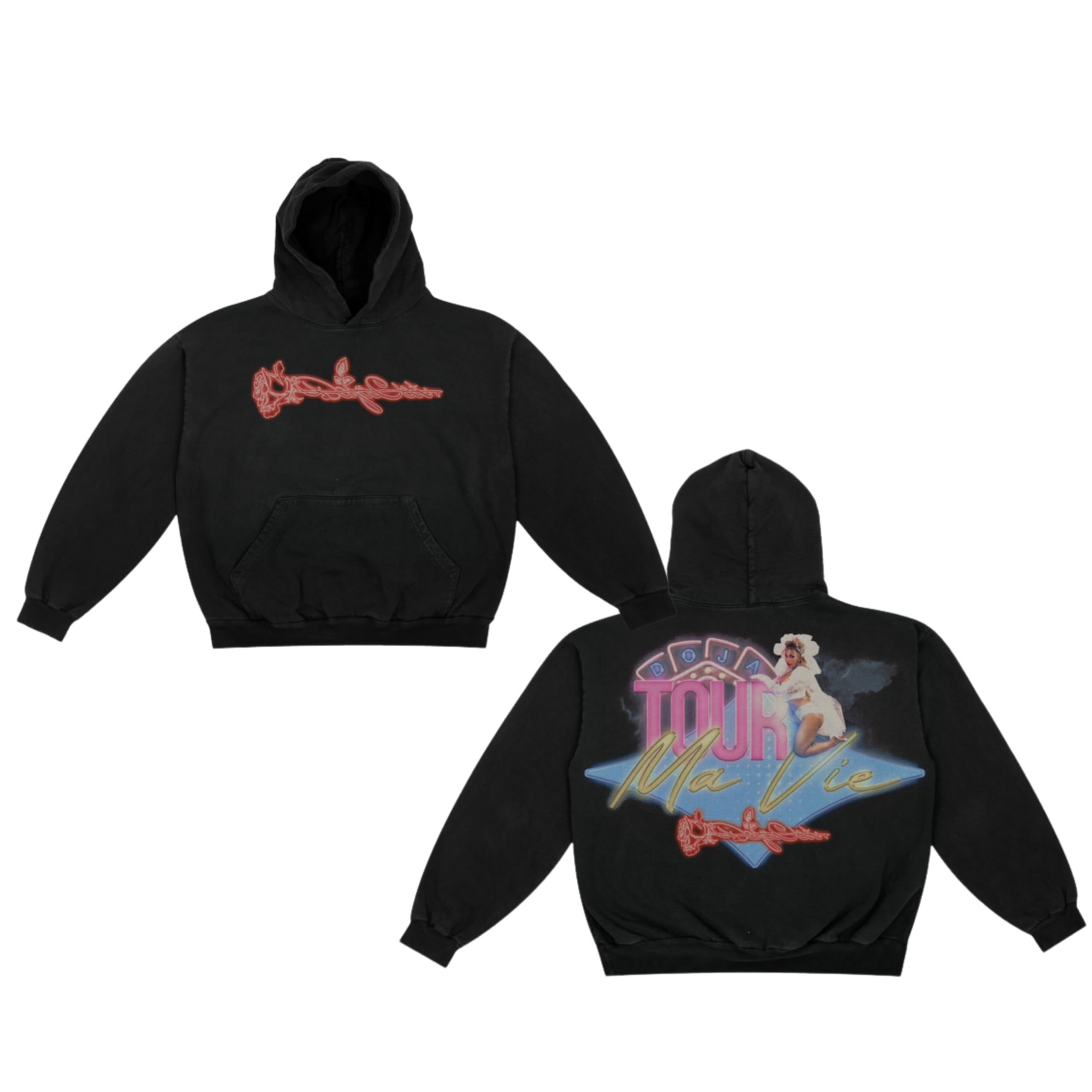 Doja Cat Official Tour Ma Vie Logo Black