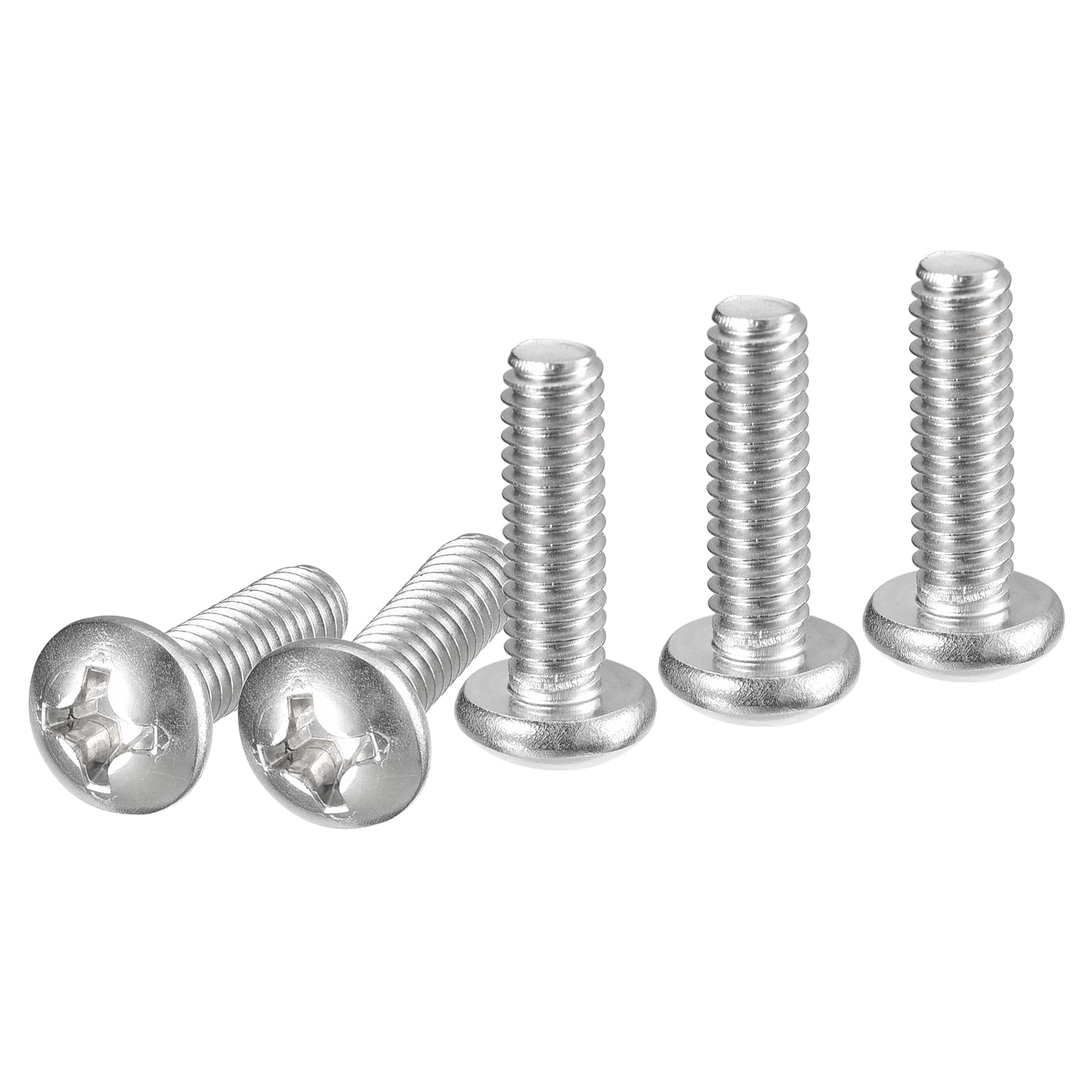 Stainless Steel Machine Screws - 100 Pack #4-40 -27