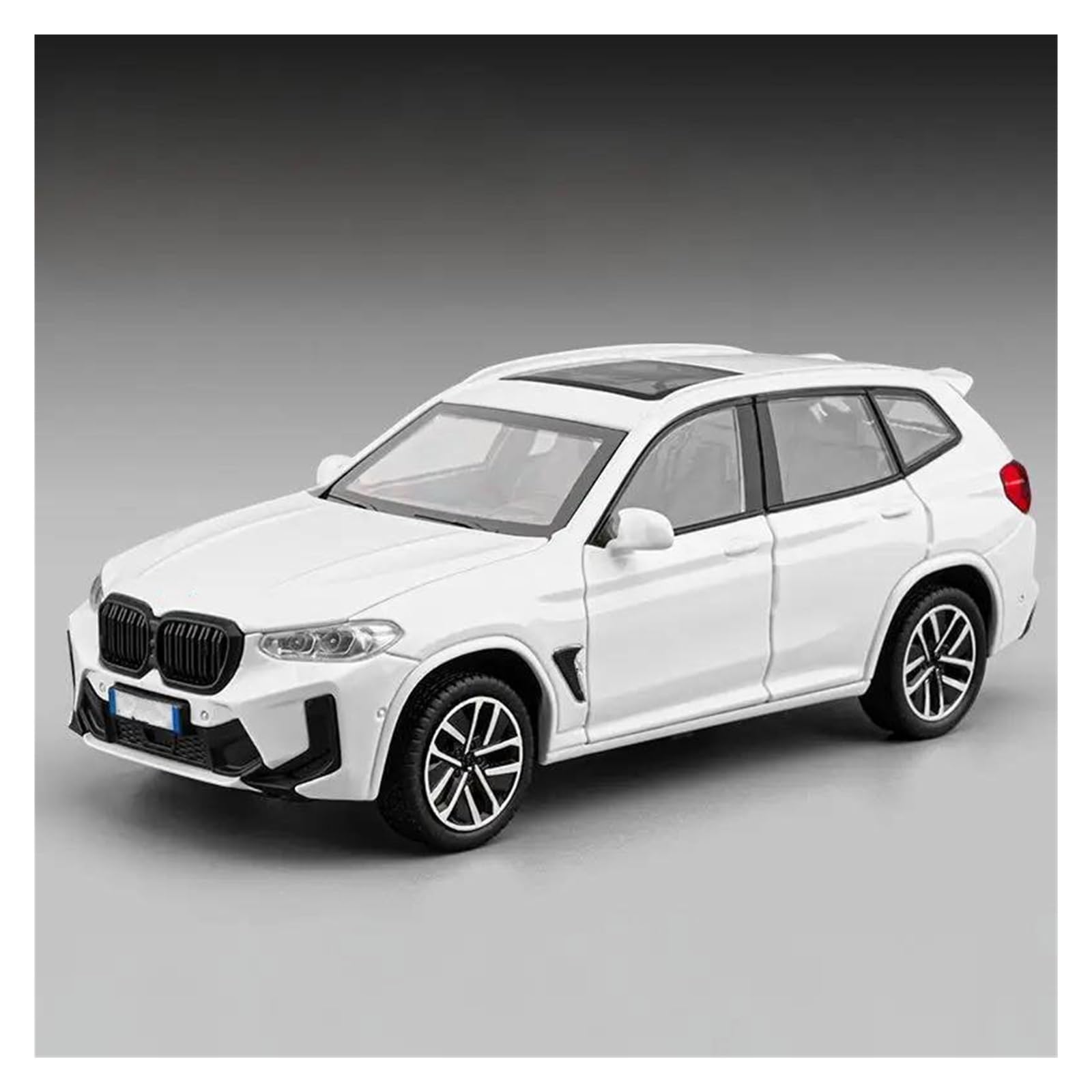 BANKOTO Diecast Car 1:32 For BMW X3M SUV Alloy Metal Diecast Car Model Vehicle Ornaments Collectible(White)