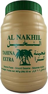 Tahina Tahini Ground Sesame Seeds Oil Paste Al Nakhil 100% Natural 907g