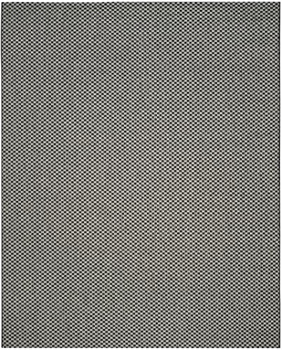 Tapete Safavieh Courtyard 96x132 Negro/Gris miniatura 3