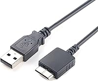 Vista 2 de GuangMaoBo 2IN1 Cable USB de sincronización de datos para Sony Walkman MP3 Player NWZ-S636F S638F S639F S515 S516 E435F E438F E436F NWZ-S718FBNC