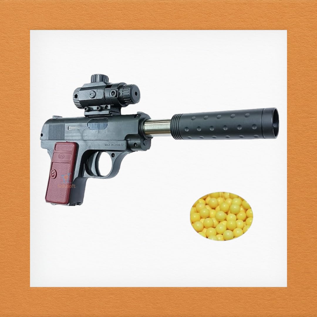 Shivsoft Toy Guns Toy Gun with Realistic Mechanisms and Safe 6mm Bb Bullets (02)