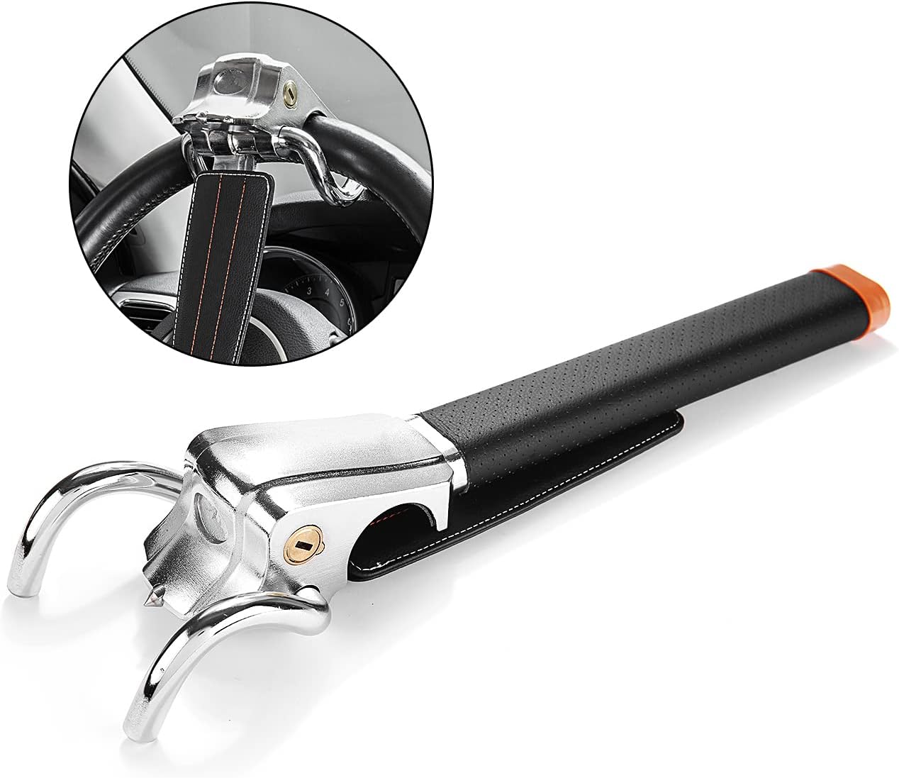 Joytutus ハンドルロック 盗難防止 車 ステアリングロック 車盗難防止グッズ 自動車盗難防止 自動車盗難防止装置 リレーアタック 対策 脱出ハンマー付き カーセキュリティ 防犯グッズ 簡単設置 汎用 車用品 カー用品 最大96 オフ Joytutus ハンドルロック 盗難防止 車 ステアリングロック 車盗難防止グッズ 自動車盗難防止 自動車盗難防止装置 リレーアタック 対策 脱出ハンマー付き カーセキュリティ 防犯グッズ 簡単設置 汎用 車用品 カー用品 最大96 オフ