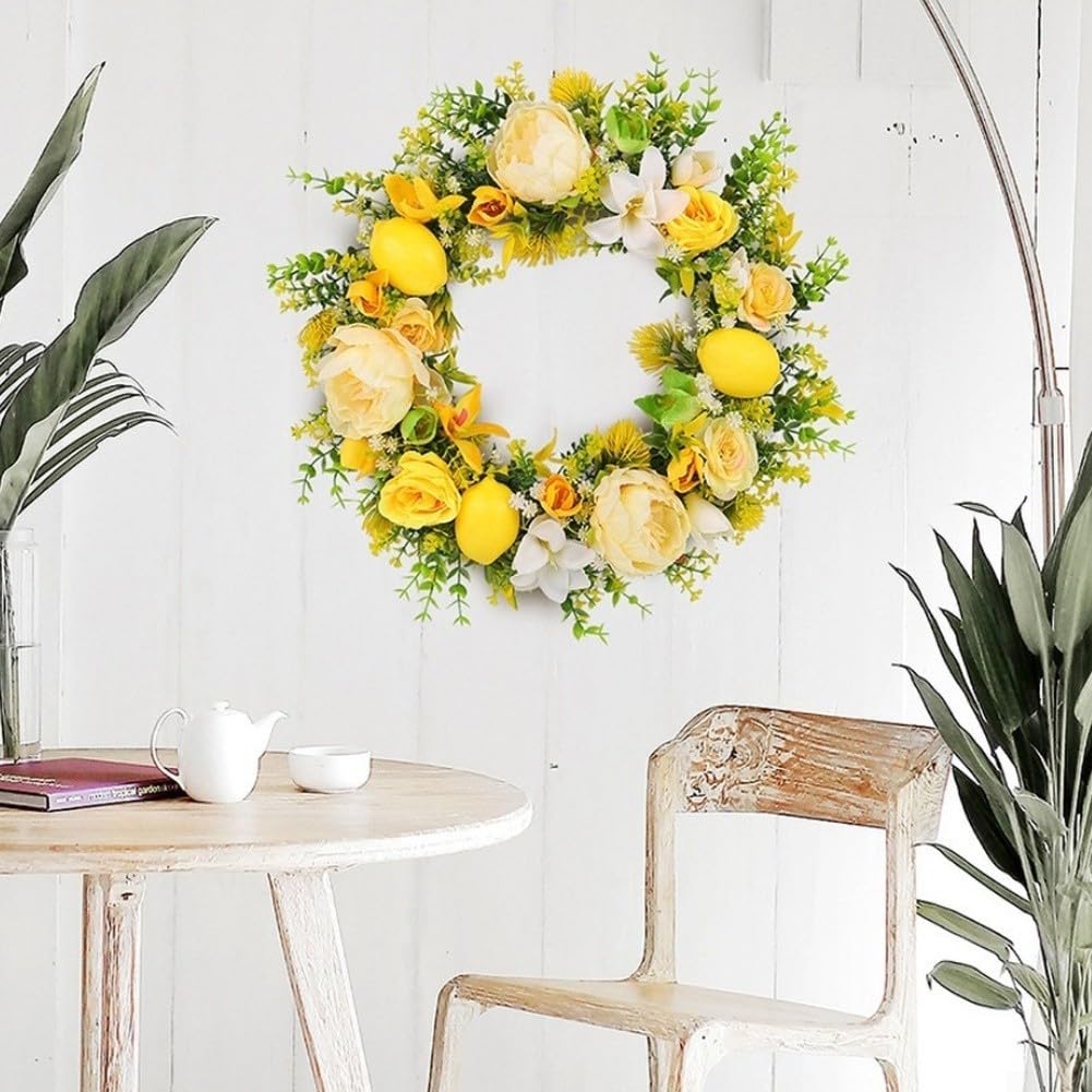 Ramo Limone Finto 46cm in Plastica UV Ramo Limone Finto 46cm