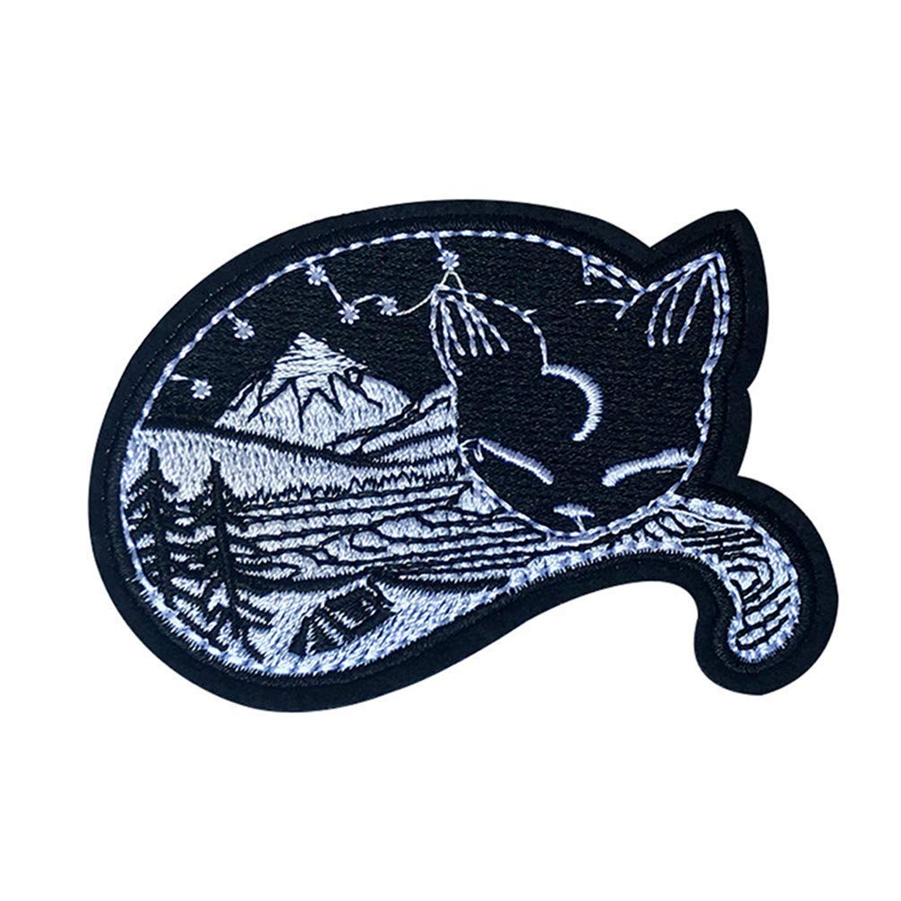 Vektenxi As Shown Patch Embroidered Badge Embroidery Applique Iron Sew On Clothes Durable And Useful