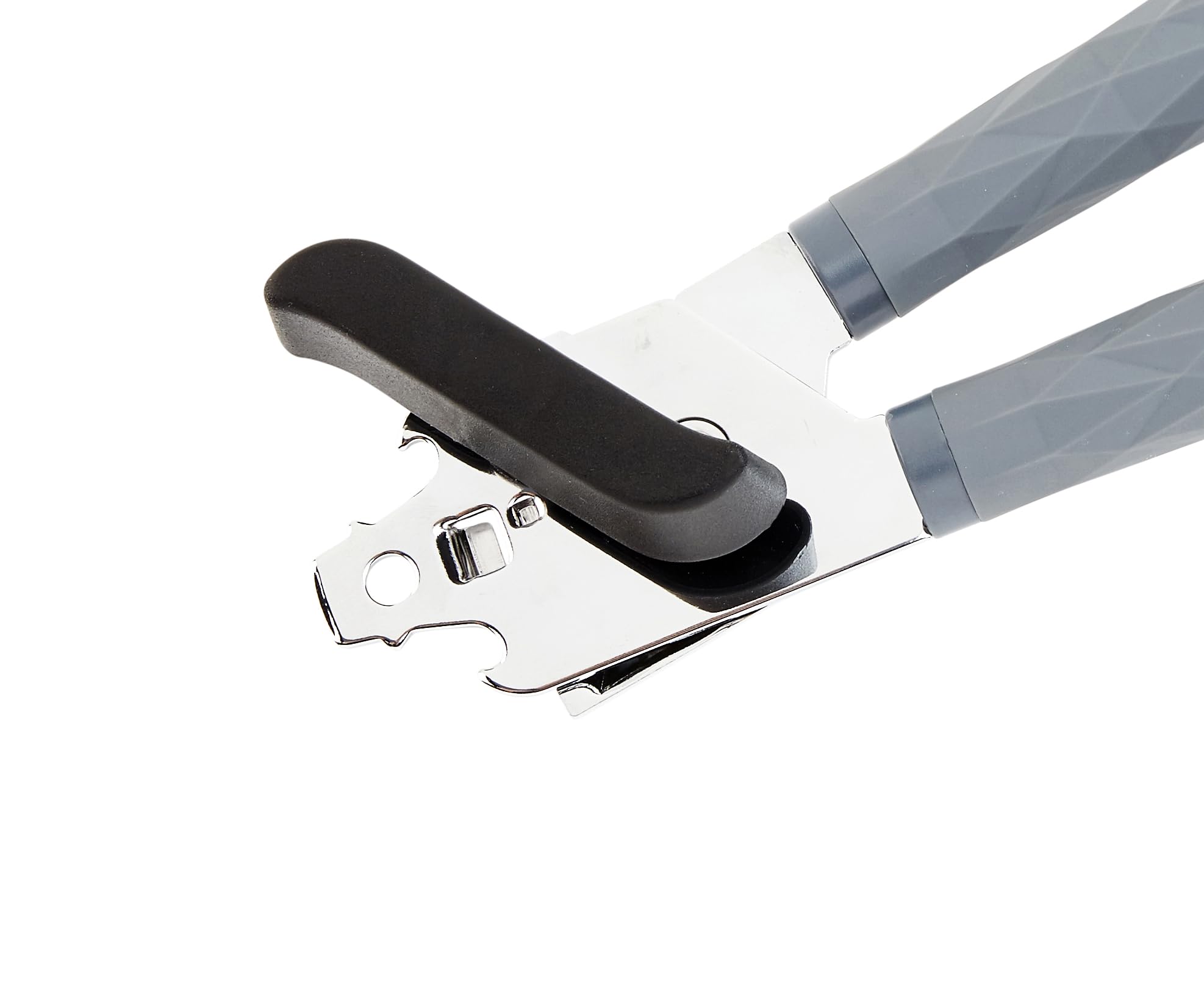 Wiltshire Diamond Handle Can Opener, Tin Opener, Dimensions, 20x5x3cm, Colour, Black, Grey, Grey Black Can Opener - Image 2