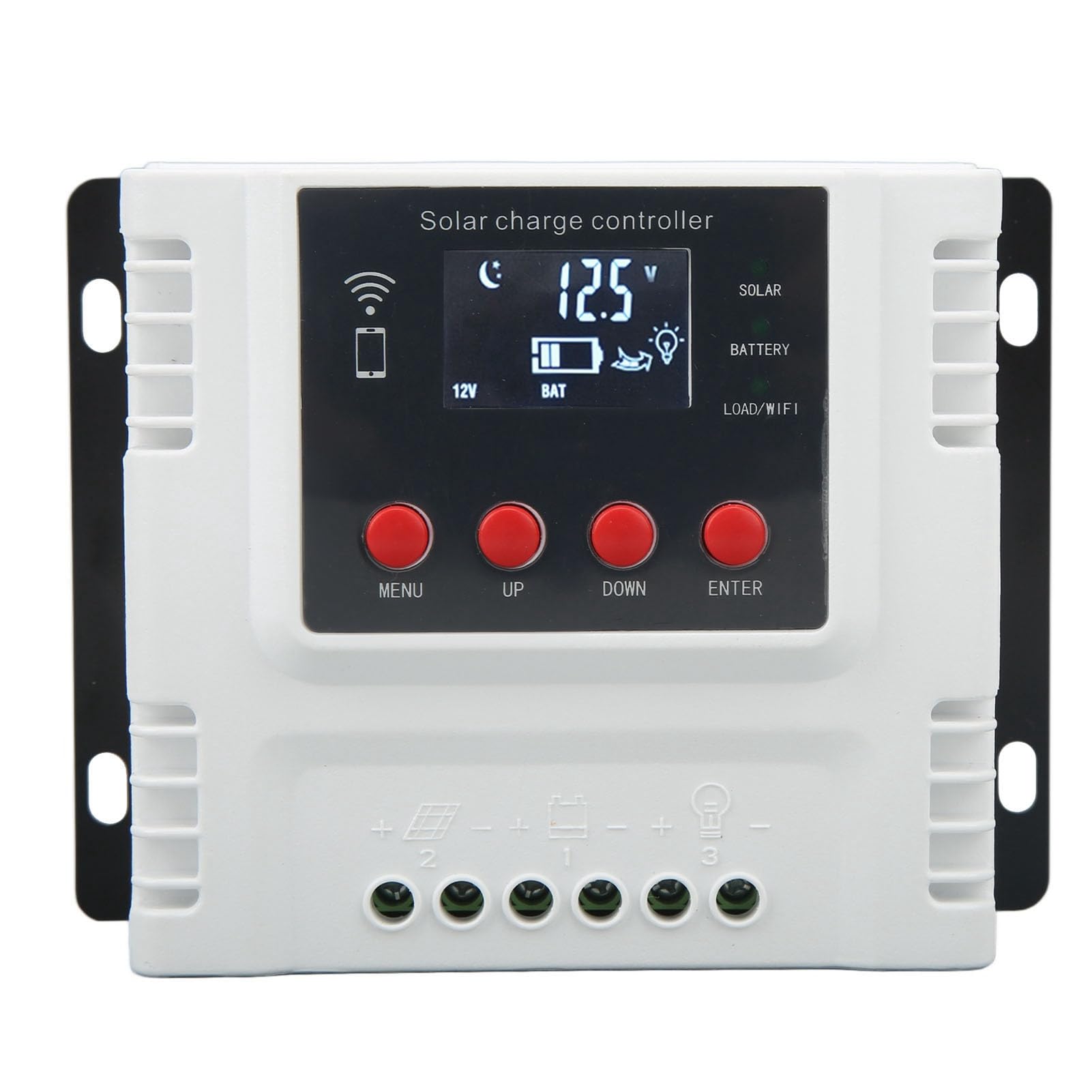 Regulator ładowania słonecznego, regulowane parametry regulatora baterii panelu słonecznego do lamp ulicznych (40 A)