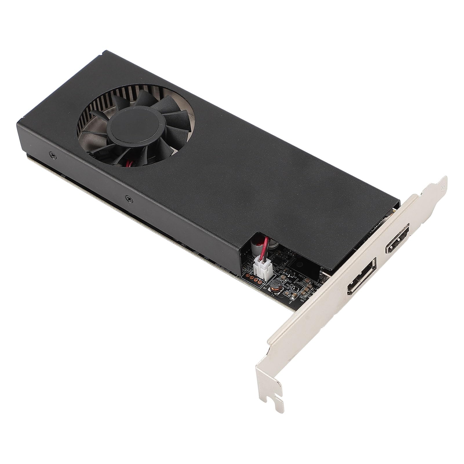 Scheda Grafica per Giochi 1050 Ti, Memoria Video 128 Bit GDDR5 da 4 GB Orologio GPU 1291 MHz, Interfaccia PCI Express 3.0 X16 con Ventola di Raffreddamento, per PC da Gioco