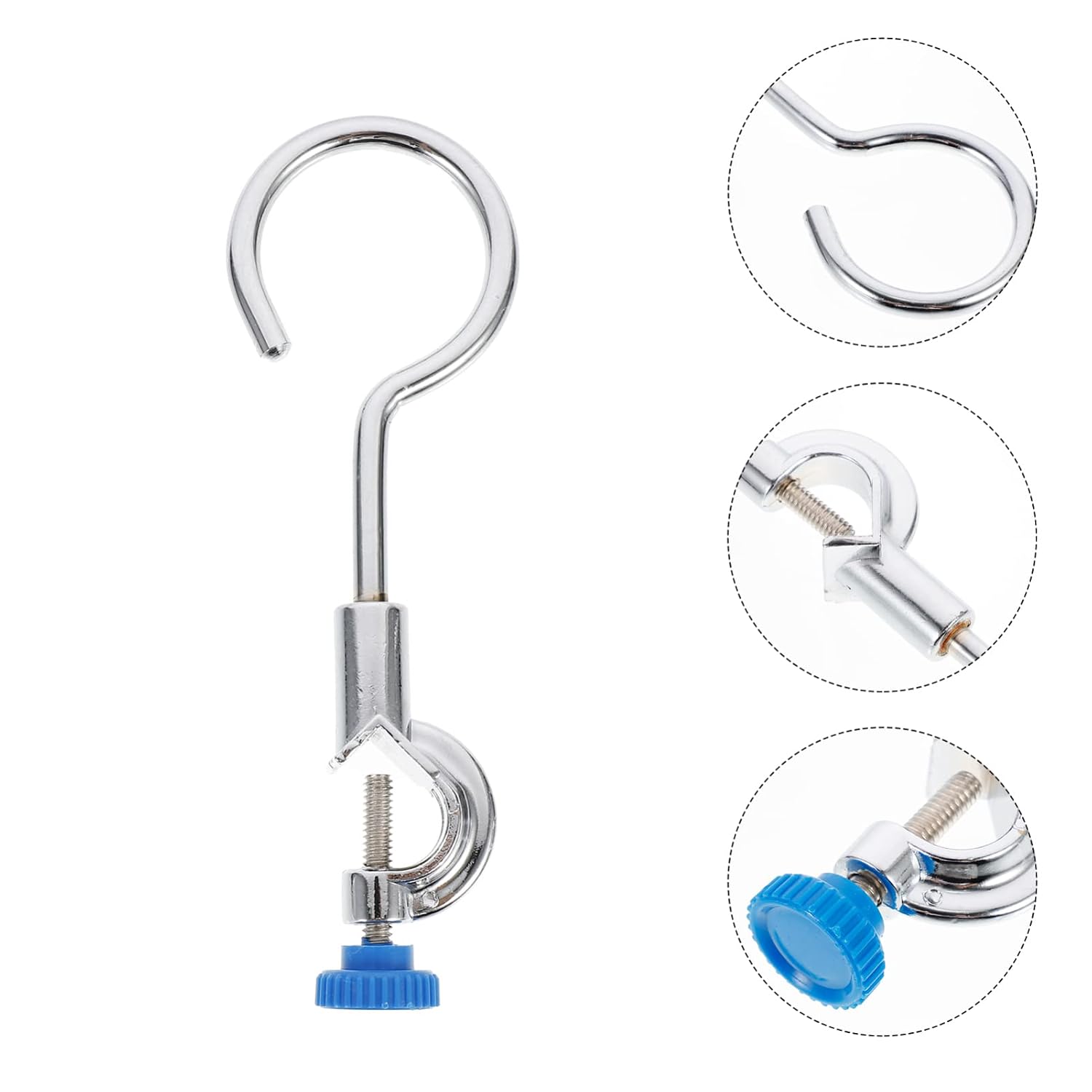 Retort Support Stand with Open Ring Clamp for Beakers and Flasks Labs Students and Professionals Resistant and Lightweight