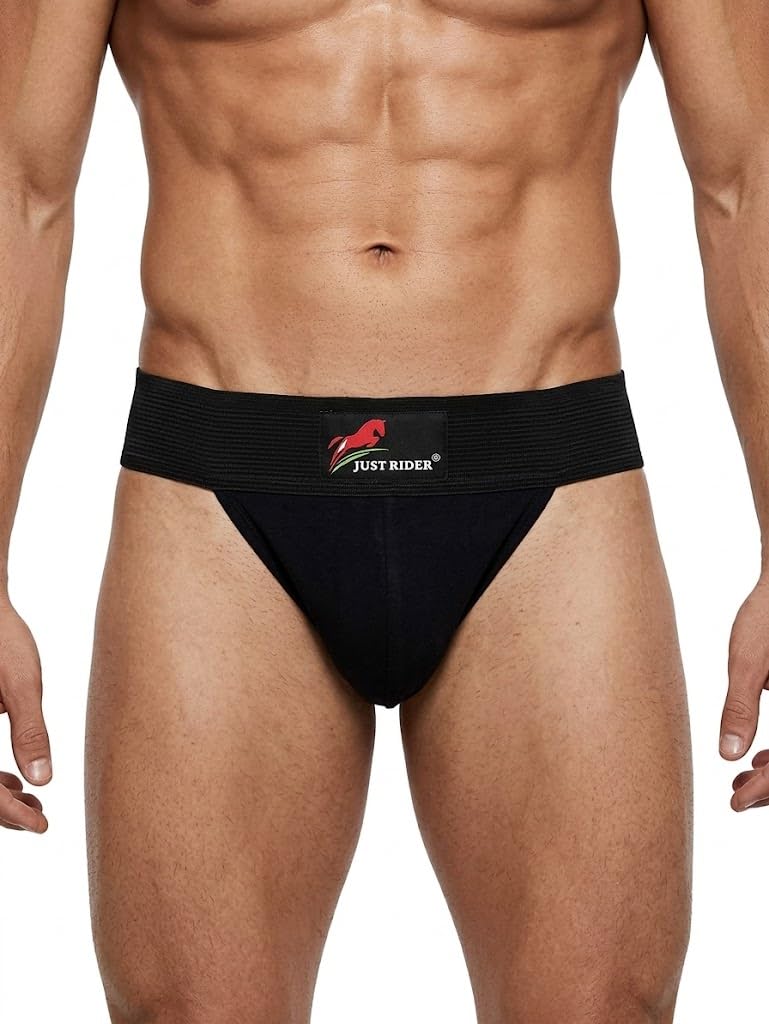 just rider Athletic Neo Stretchable Supporter Back Covered with Cup Pocket, Ideal for Workout and Sports Quick Dry Moisture Wicking Underwear-picture-21