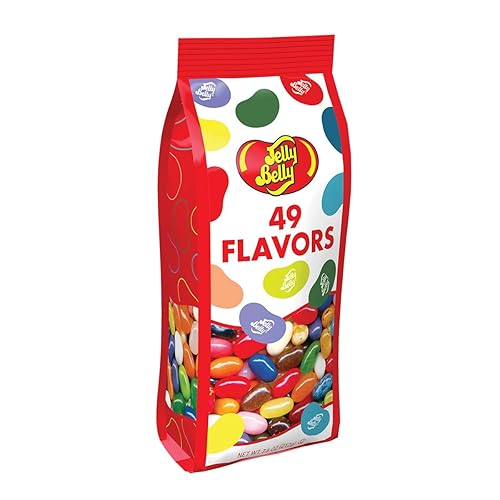 Jelly Belly Mezcla de licuado de frutas (Smoothie Blend) de gomitas Jelly Beans - Bolsa de regalo 7.5 oz (212 g) - Auténticas y oficiales,