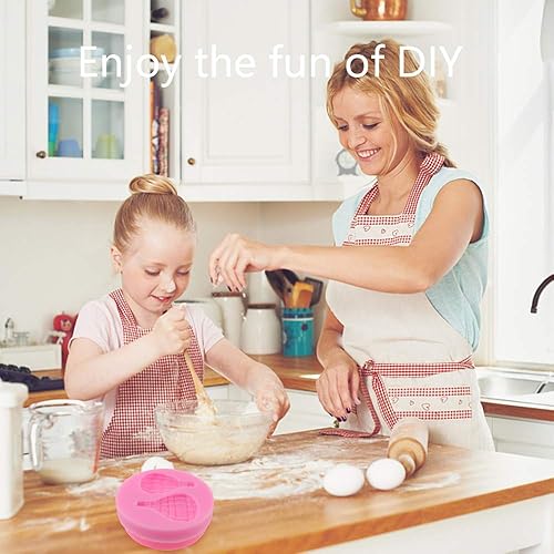 Miniatura 6 de Meiyouju - 2 moldes para fondant de globo de aire caliente, molde de silicona para globos de aire de 4 cavidades, molde de globo de aire de 2