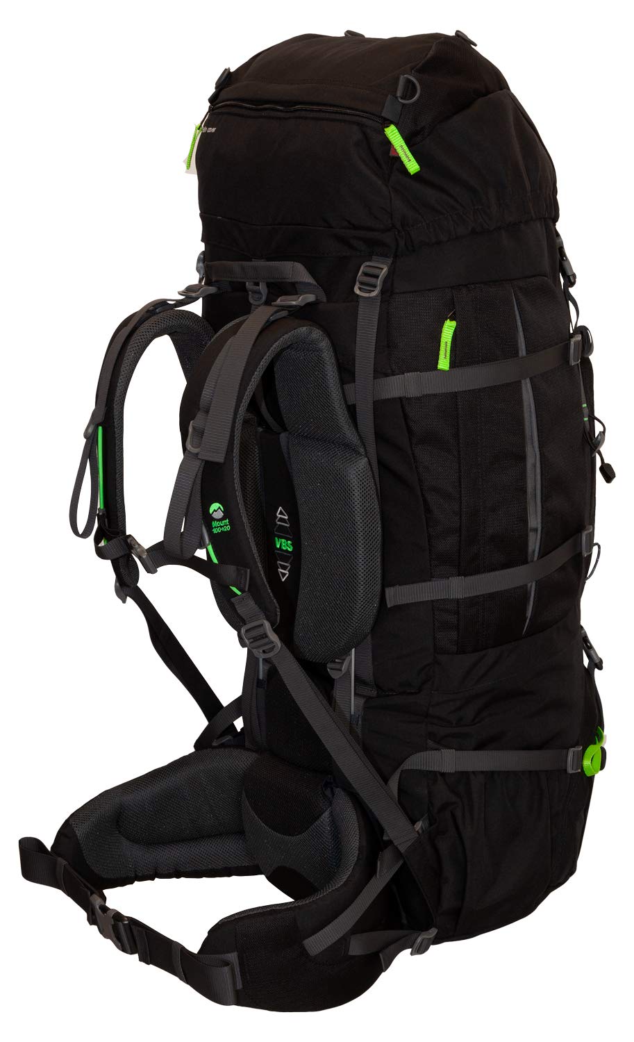 Sac à Dos de Trekking 100-120L avec Housse de Pluie pour Randonnée Femme Homme