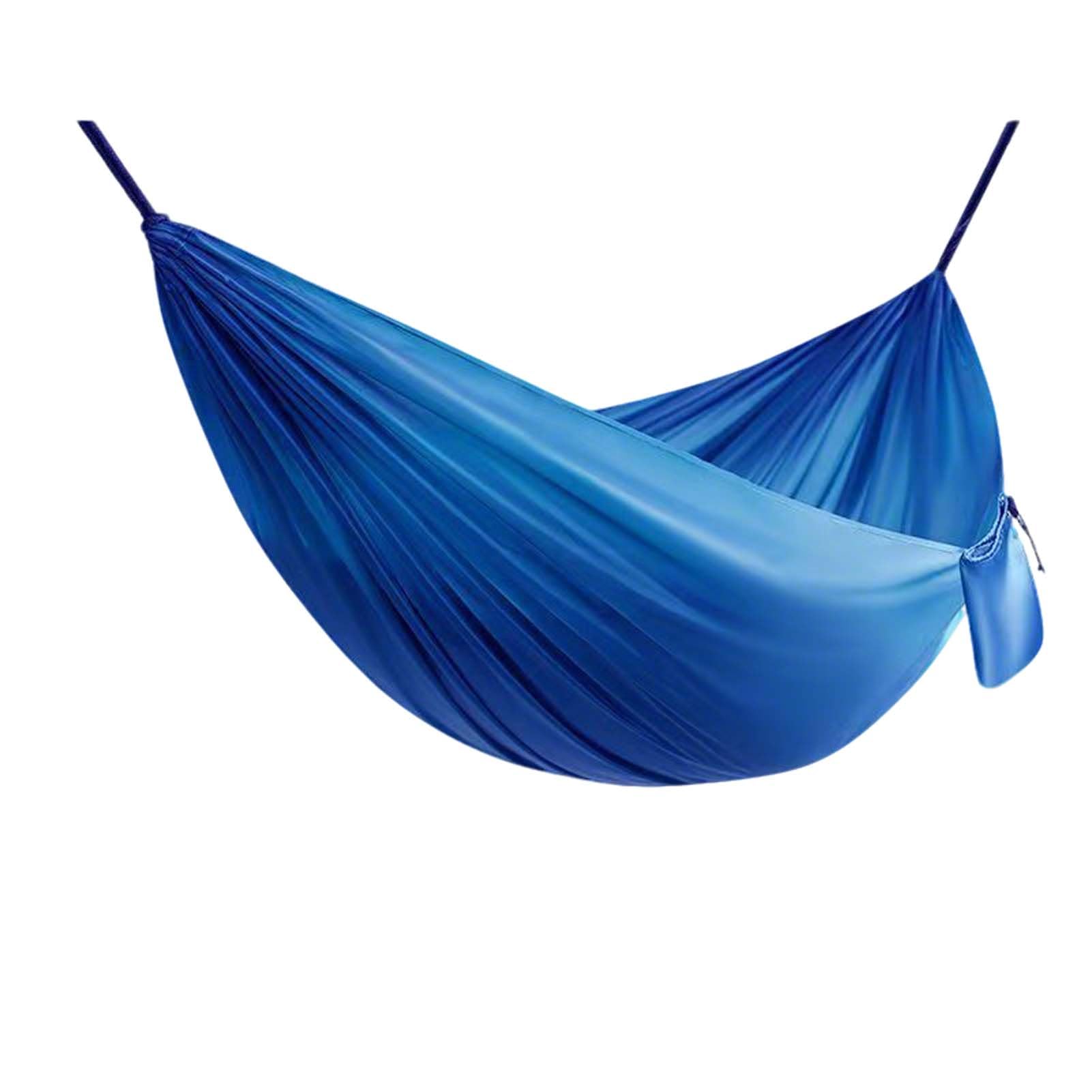 Portable Camping Hammock, Double Hammock For Outdoor Travel And Hiking, Lightweight Hammock With Tree Straps, Hammock Chair For Patio Garden