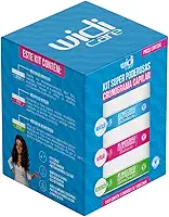 Widi Care Kit Cronograma Capilar Super Poderosas Caixa com 3 unidades de 100g