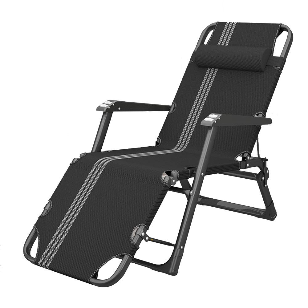 Transat zero gravite ajustable pour detente sur terrasse et sieste au bord de la piscine