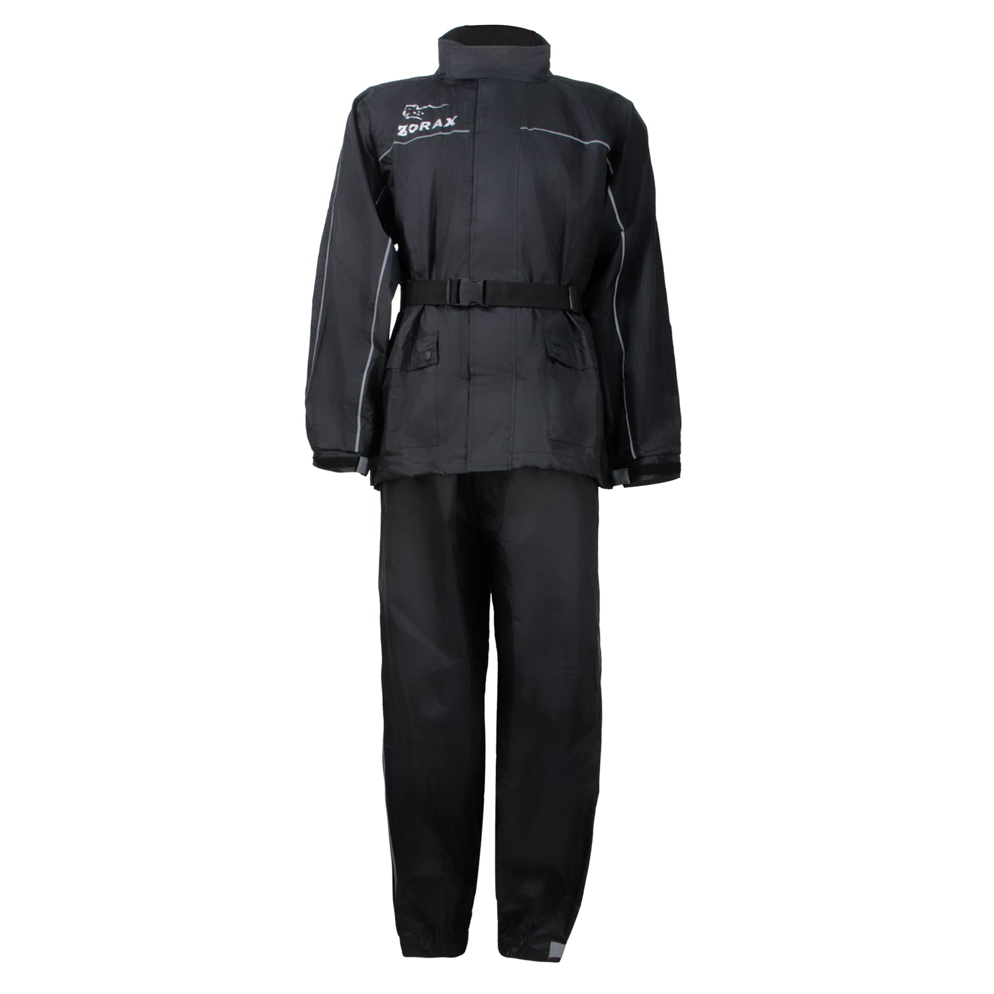 Zorax Wasserdicht Winddicht Motorrad Motorrad Zweiteiliger Regenanzug Regenmantel Regenjacke Regenhose Regenhose Regenbekleidung