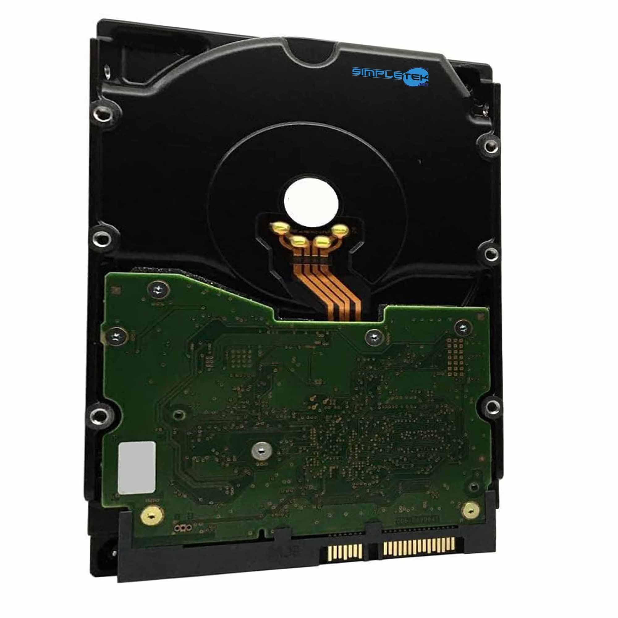 SIMPLETEK - HDD interno 6TB 3.5" SATA III -128MB Cache (Ricondizionato) | lettura 227MB/s, scrittura 227MB/s, latenza 4.16ms, trasferimento 6Gbps, settore 512byte, shock 70G, 7200RPM