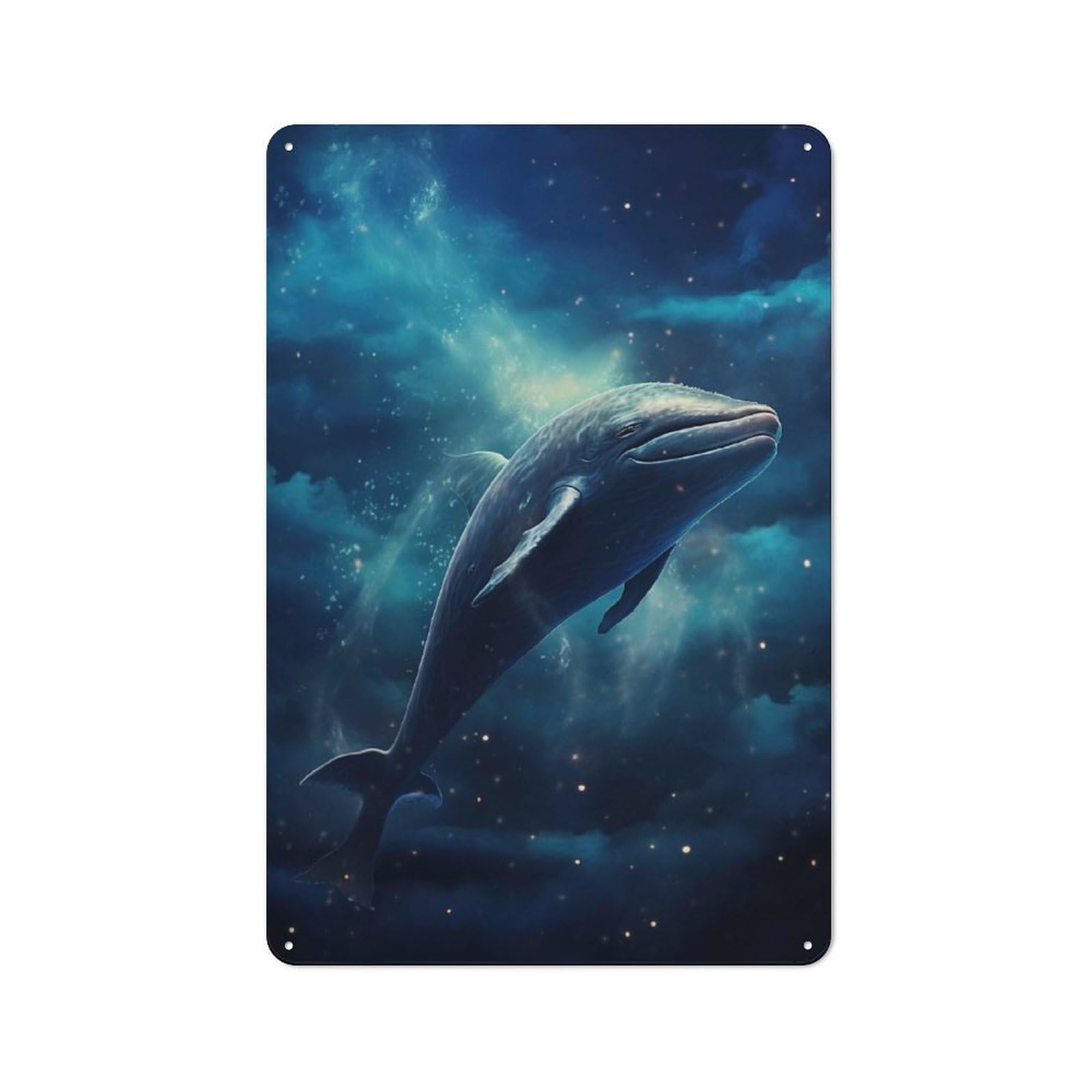 Vintage Tin Sign 30x20cm with An Astral Adventure for Living Room Or Hallway, for Living Room Decor Lovers